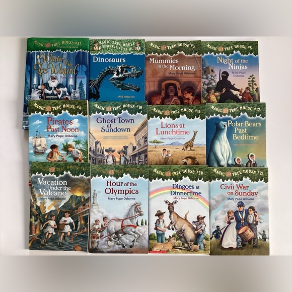 12 vintage Magic Tree house children's books - Picture 1 of 5